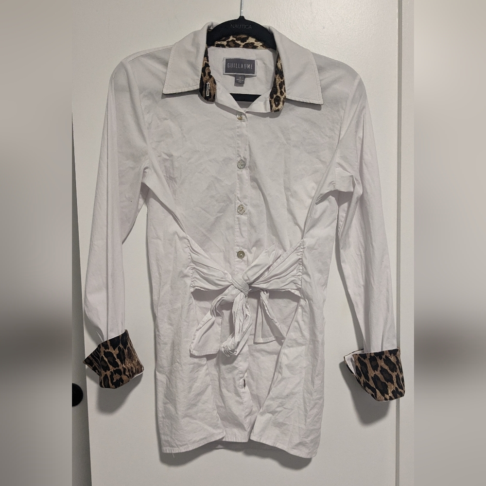 White Button Down Dress